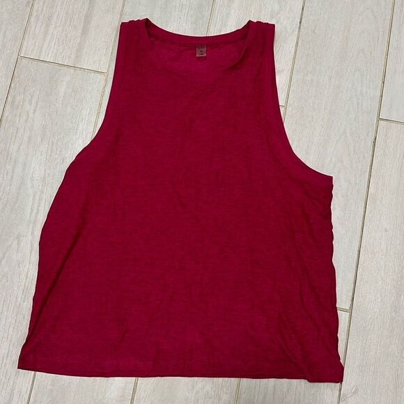 Beyond yoga pink/red medium tank new - Picture 1 of 4